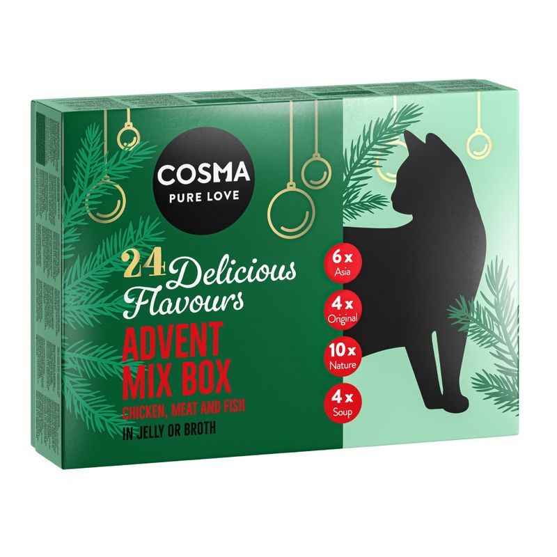 Zooplus Prezzo speciale Cosma Advent Mix Box Only for today