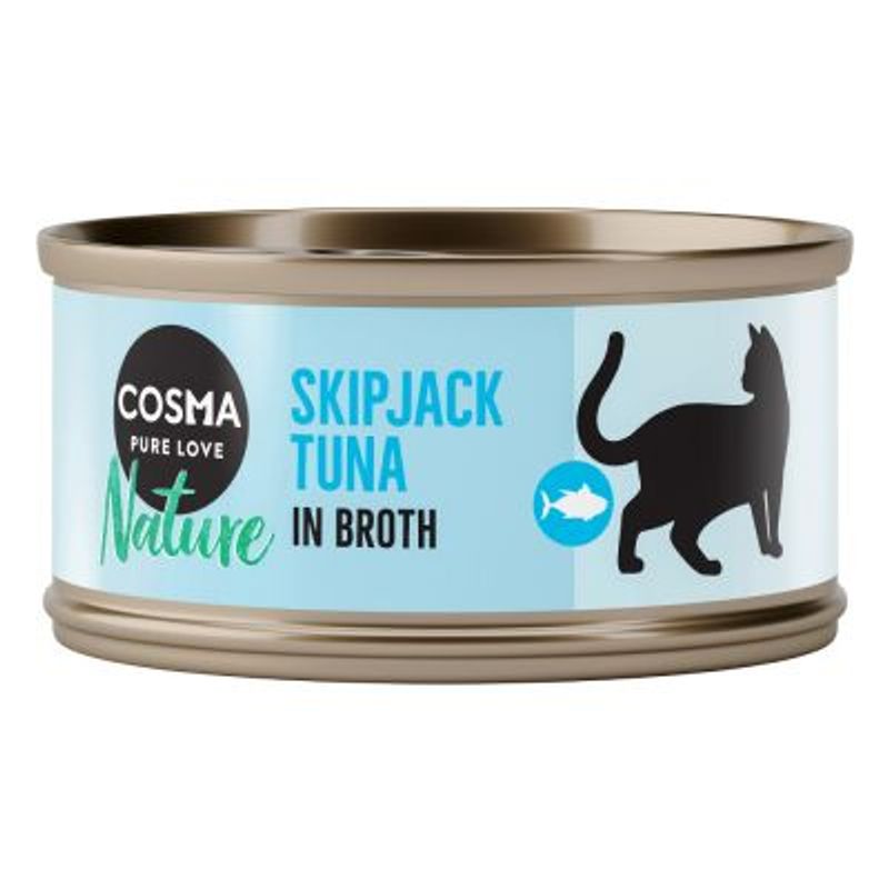 Zooplus Cosma Nature 6 x 70 g Alimento umido per gatti Sostegno trimestrale