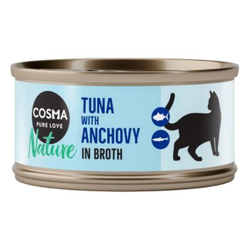 Zooplus Cosma Nature 6 x 70 g Alimento umido per gatti Sostegno trimestrale