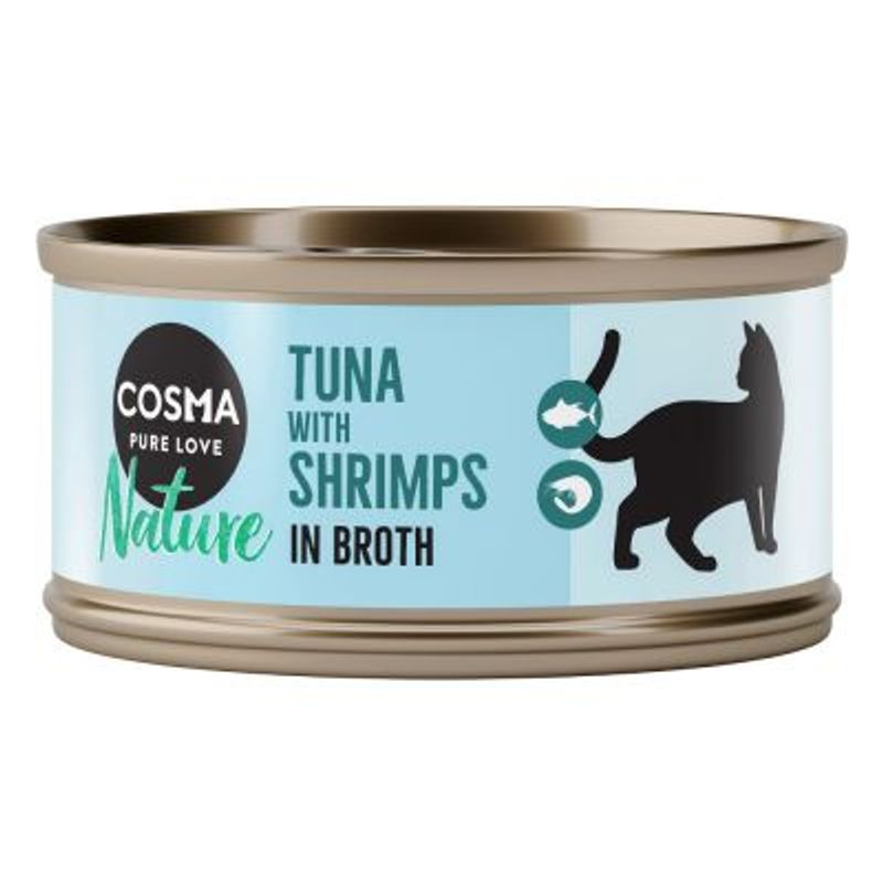 Zooplus Cosma Nature 6 x 70 g Alimento umido per gatti Sostegno trimestrale