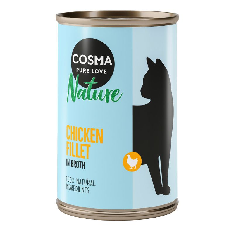 Zooplus Cosma Nature 6 x 140 g Alimento umido per gatti Fino al 55% di sconto