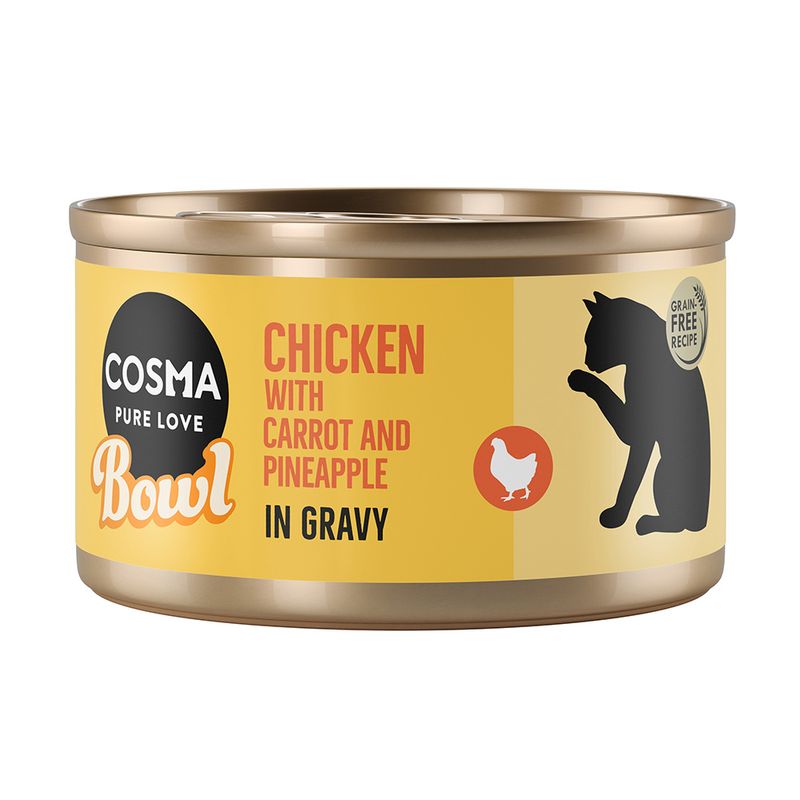 Zooplus Cosma Bowl 6 x 80 g Alimento umido per gatto Black Friday Prezzi