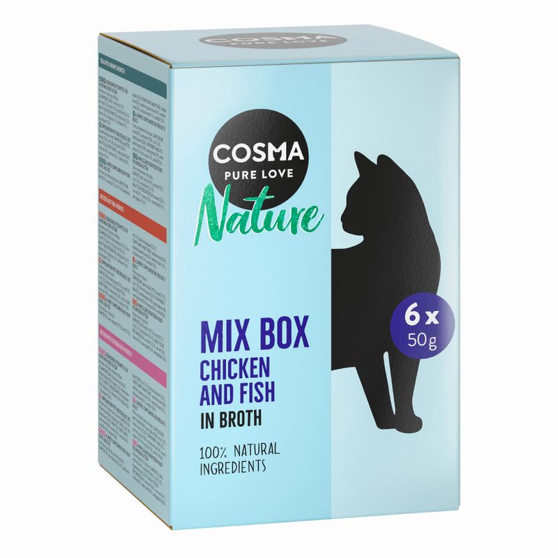 Zooplus Cosma Nature in busta 6 x 50 g