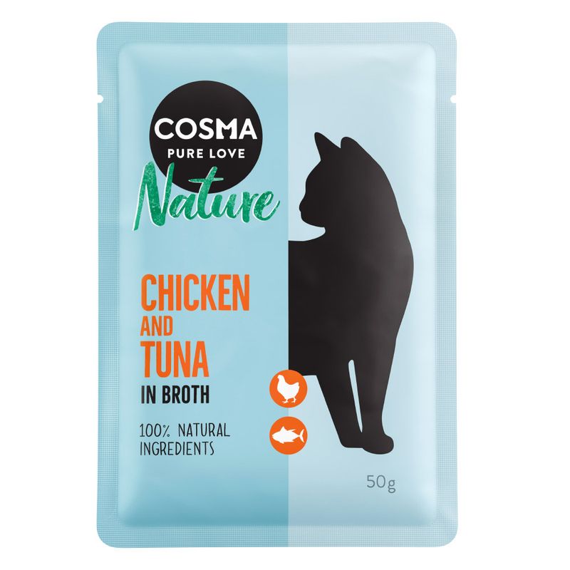 Zooplus Cosma Nature in busta 6 x 50 g 50% di sconto per tempo limitato