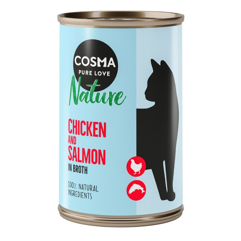 Zooplus Cosma Nature 24 x 140 g Alimento umido per gatti 2025