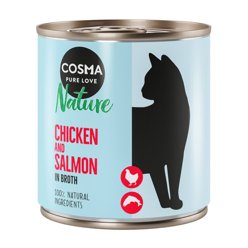 Zooplus Cosma Nature 24 x 280 g Alimento umido per gatti Italy