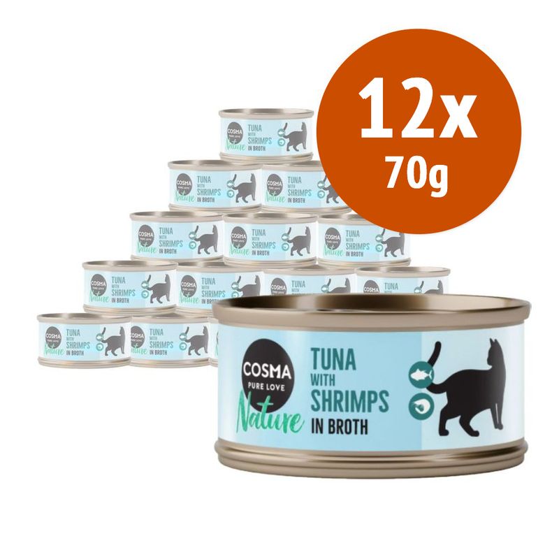 Zooplus Cosma Nature 12 x 70 g Italia