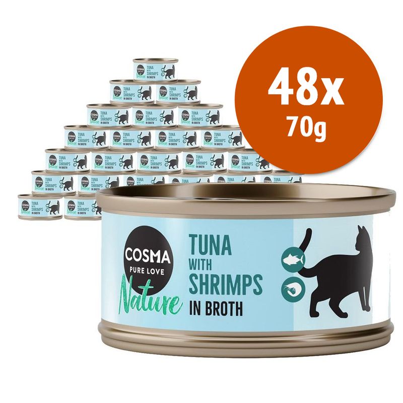 Zooplus Cosma Nature 48 x 70 g In Linea