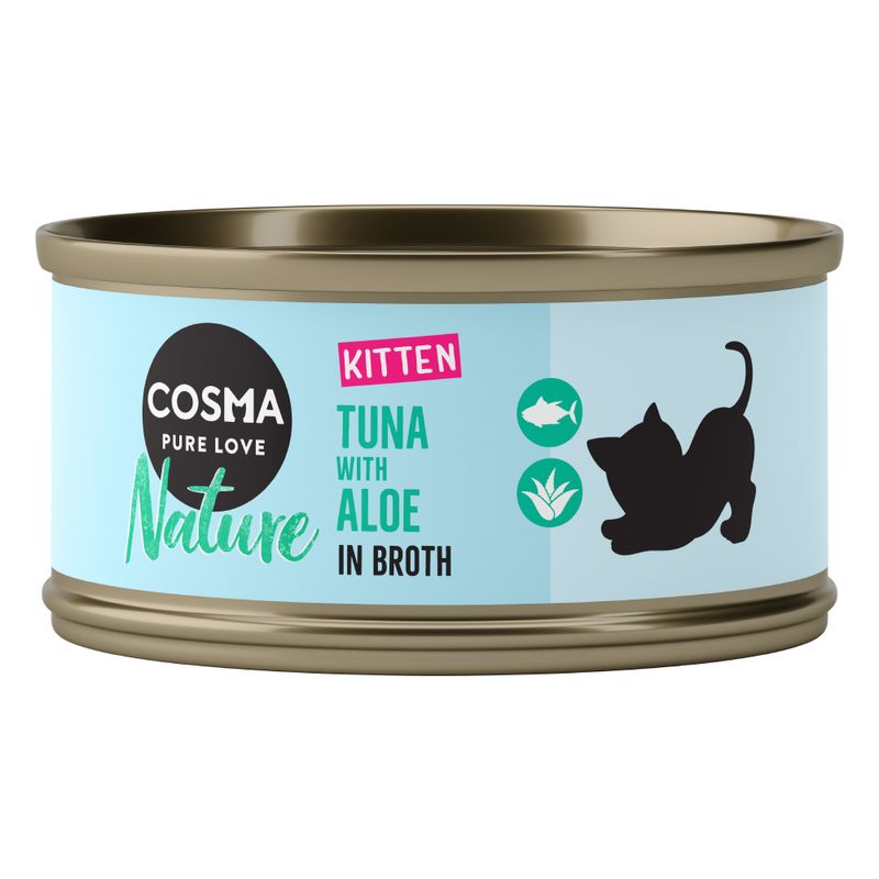 Zooplus Cosma Nature Kitten 24 x 70 g Vendita