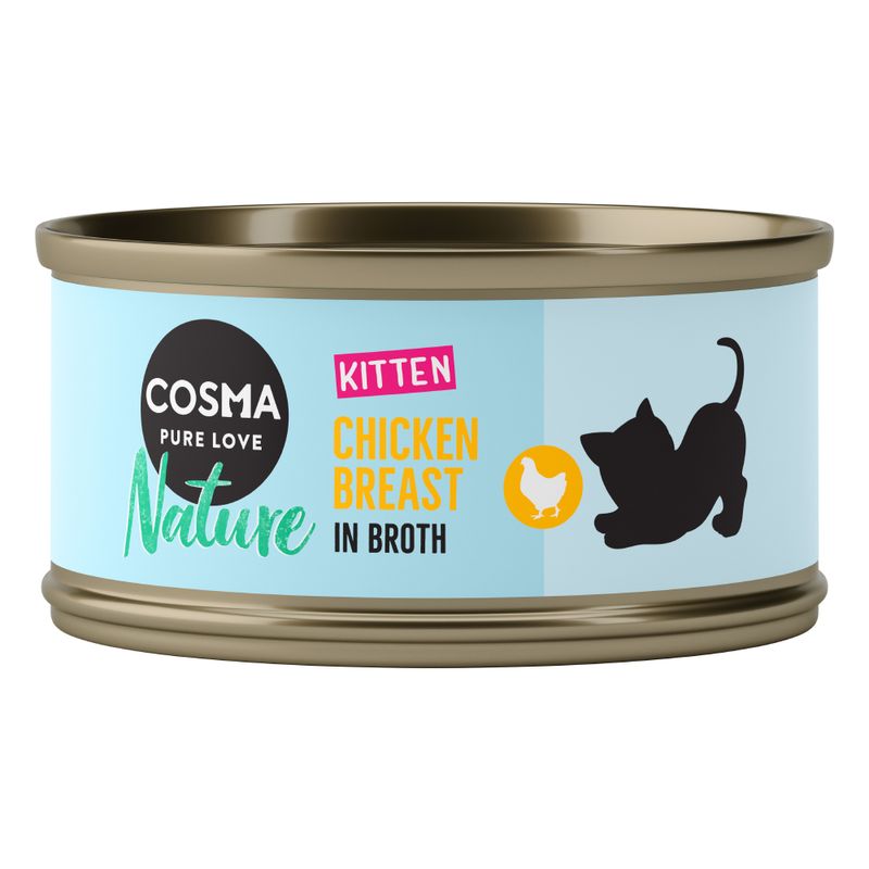 Zooplus Cosma Nature Kitten 24 x 70 g Vendita