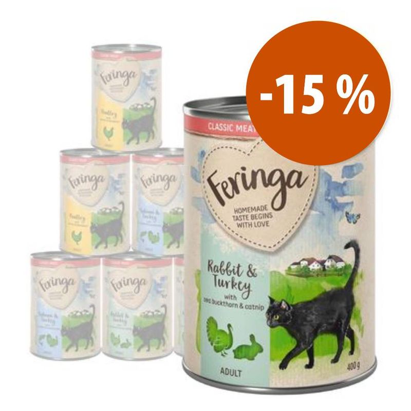 Zooplus Prezzo speciale Feringa Classic Meat Mix Alimento umido per gatti Negozi Online