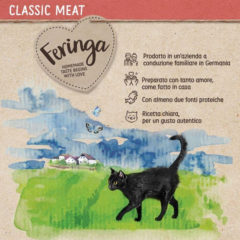 Zooplus Feringa Classic Meat Menù 24 x 400 g umido per gatti Promozione Limitata