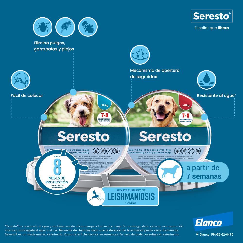 Miscota Seresto Collare Antiparassitario per Cani <8 Kg Vendita Calda