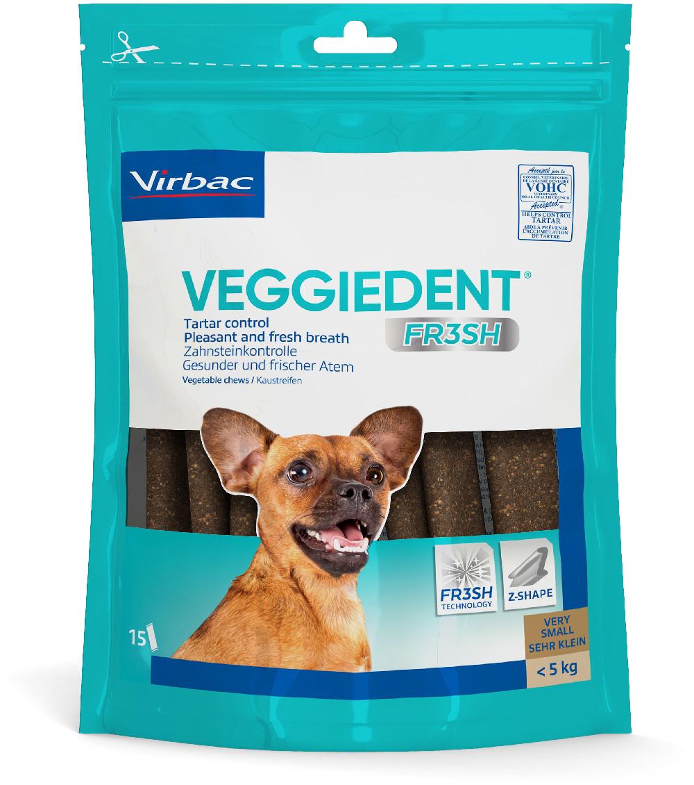 Miscota Virbac VeggieDent Fresh per i problemi di bocca nei cani Saldi Di Fabbrica