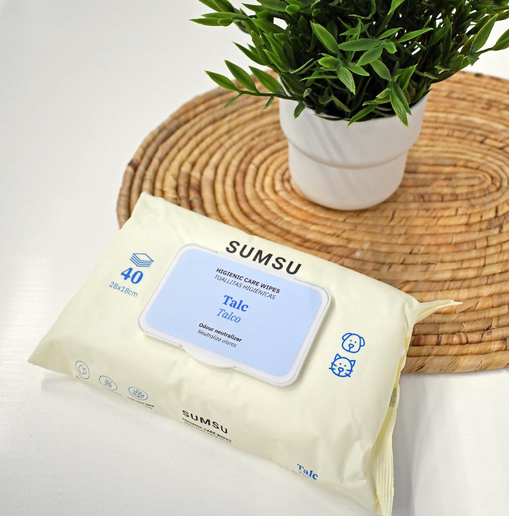 Miscota SUMSU Salviette umidificate al talco per cani e gatti Vendite Flash