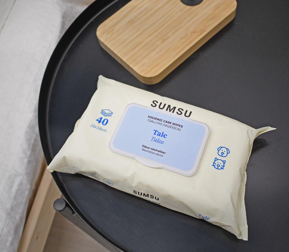Miscota SUMSU Salviette umidificate al talco per cani e gatti Vendite Flash
