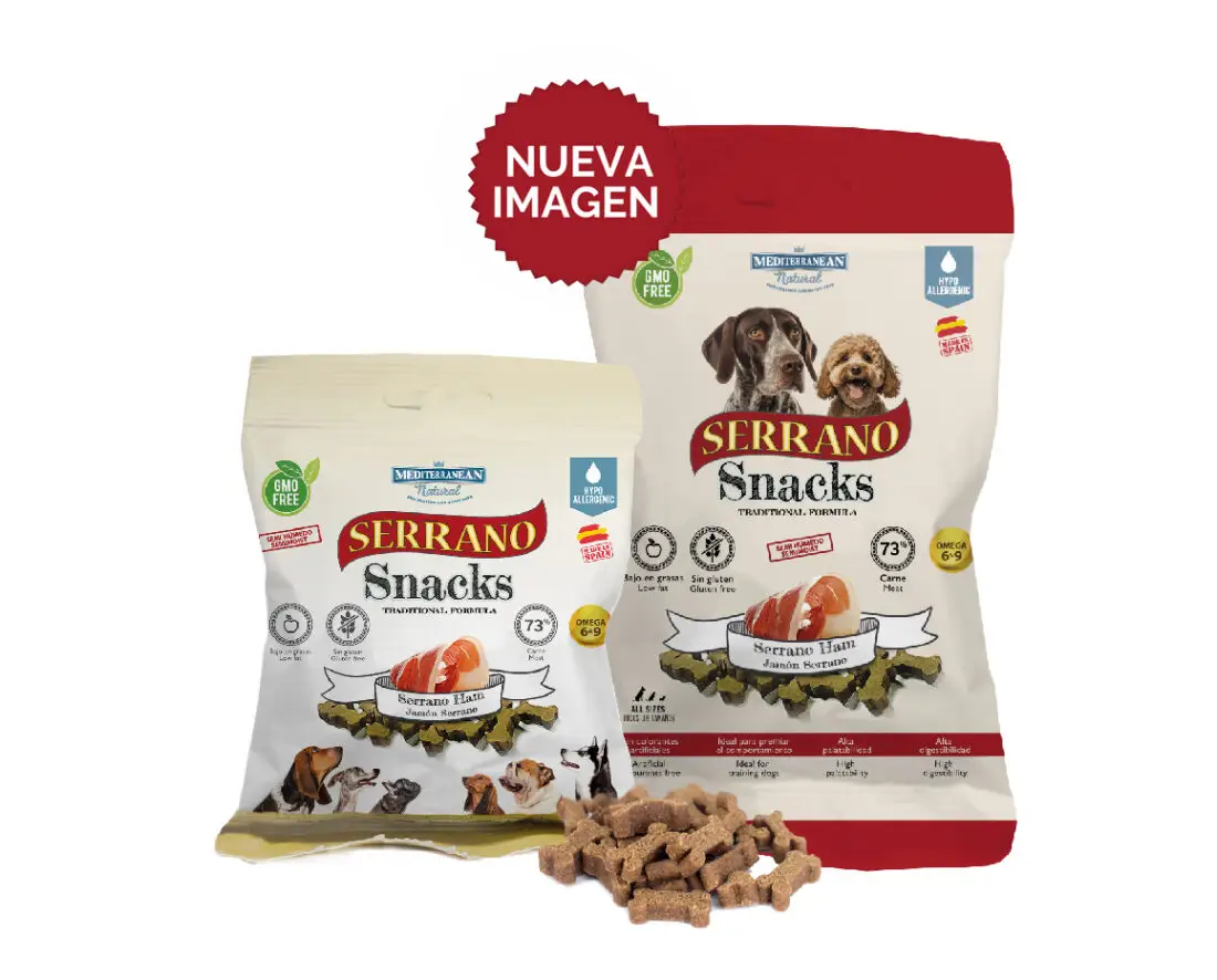 Miscota Mediterranean Natural Serrano Snacks di Jamon Serrano Nuovo