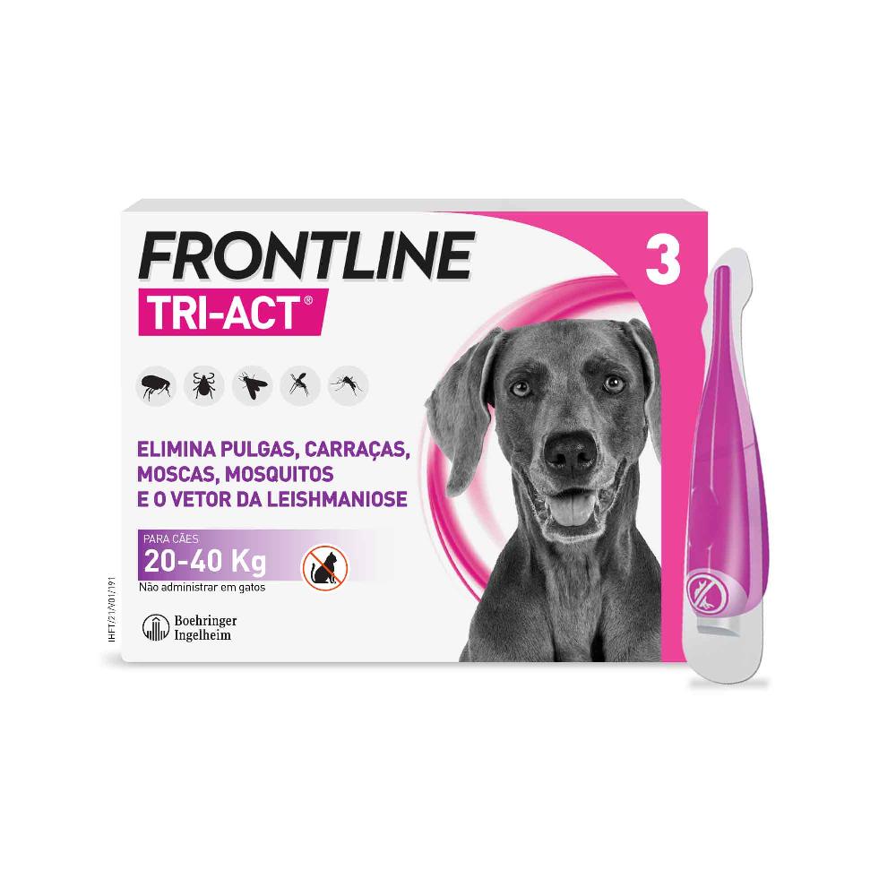Miscota Frontline Pipette Tri Act per Cani Grande Taglia 20-40 Kg Sottocosto