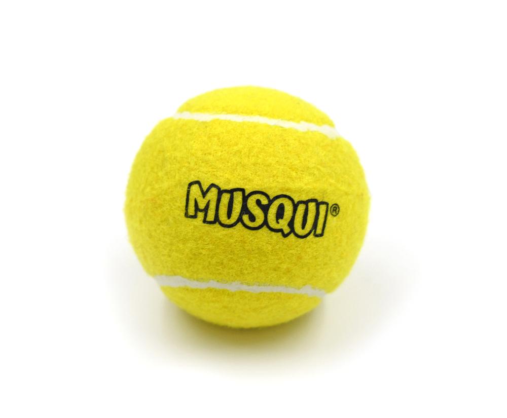 Miscota Musqui Pallina da tennis gialla per cani