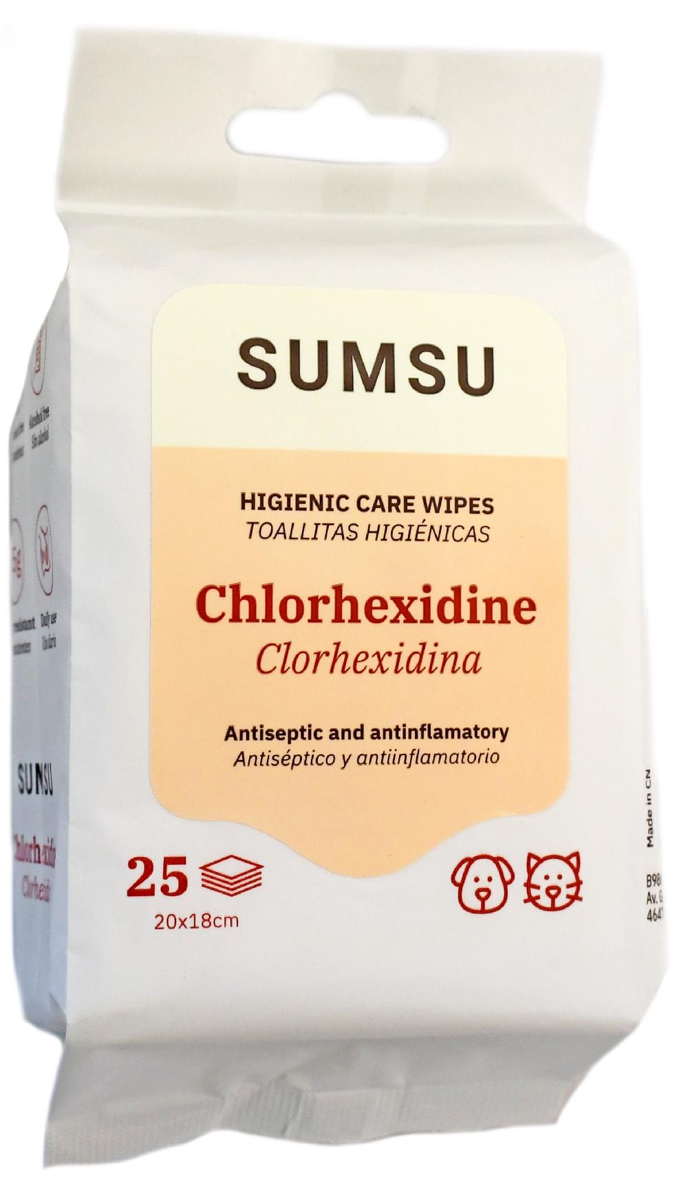Miscota SUMSU Salviette umidificate con clorexidina per cani e gatti Vendita Calda