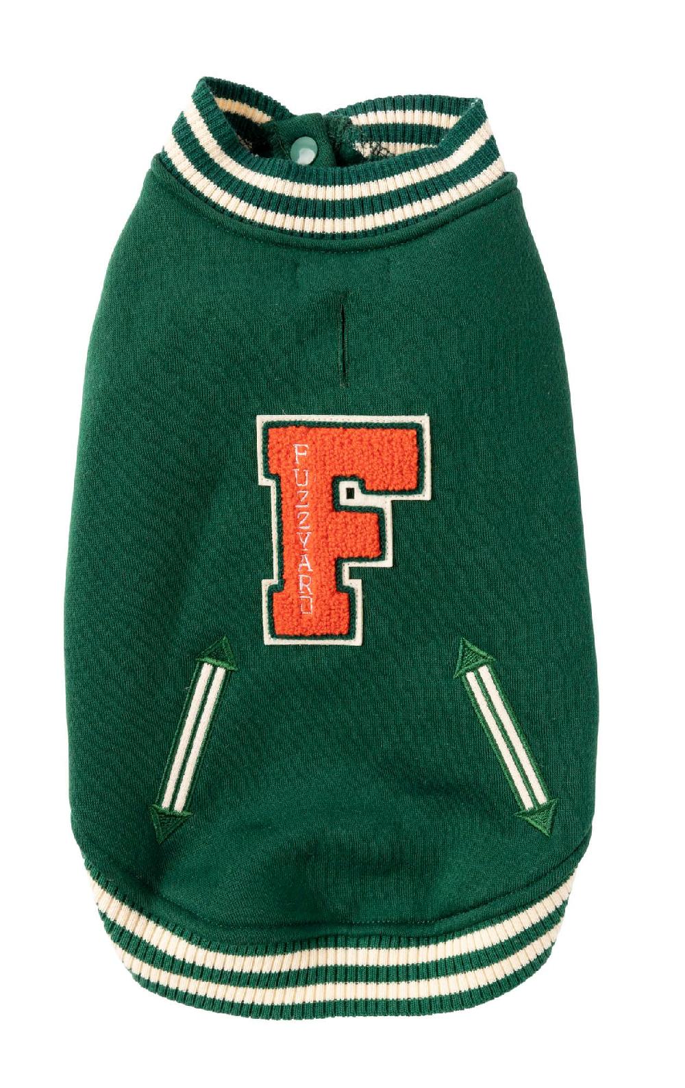 Miscota FuzzYard Giacca Letterman Verde Vendita Economica