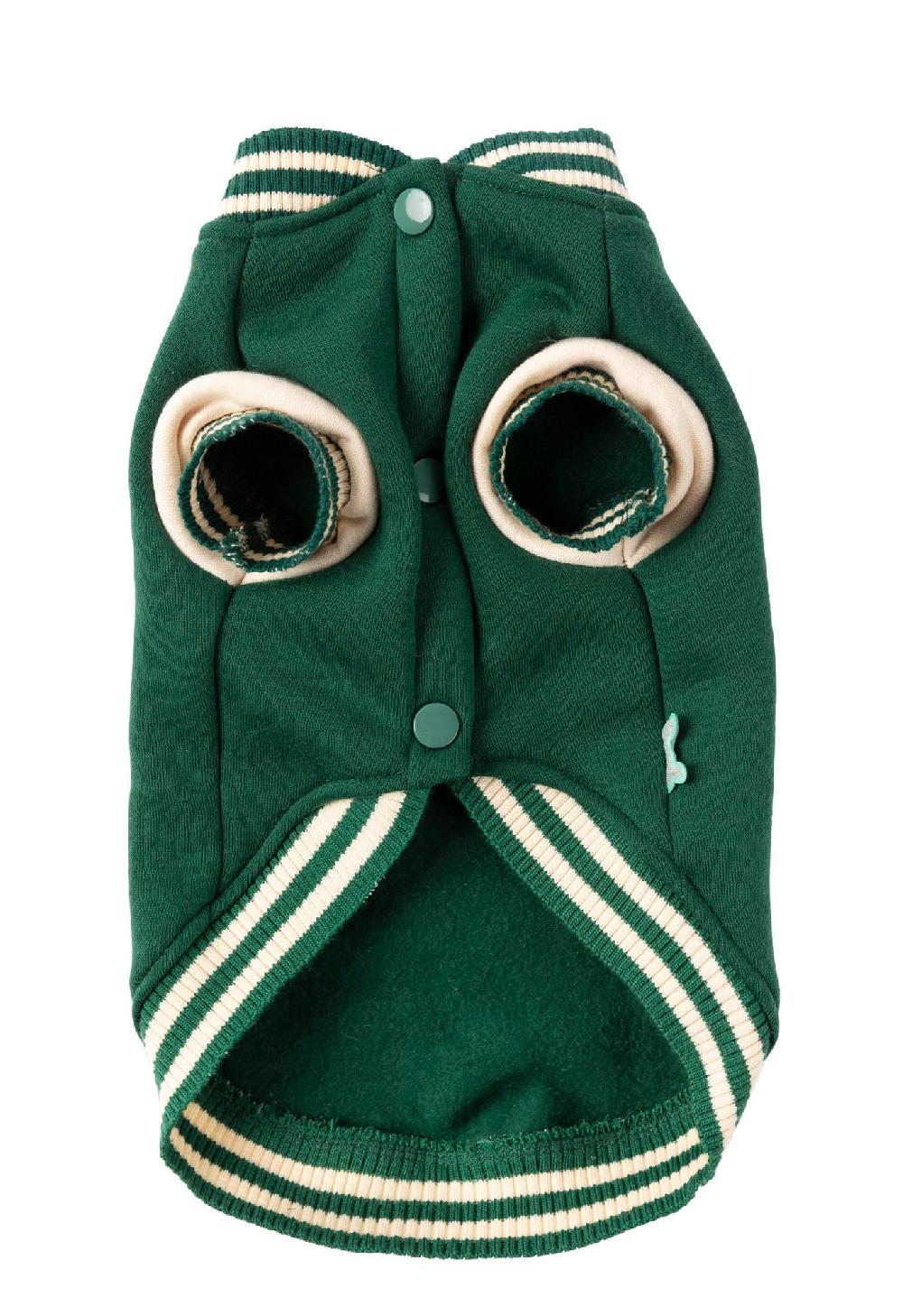 Miscota FuzzYard Giacca Letterman Verde Vendita Economica