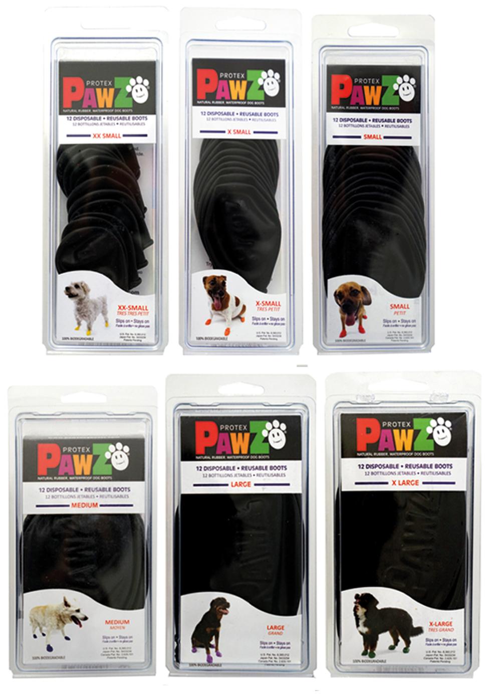 Miscota Pawz dog Stivali per cani neri Offerte