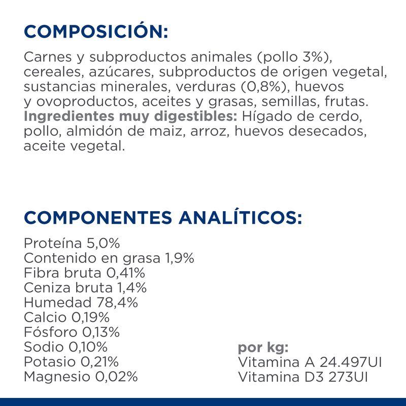 Miscota Hill's Prescription Diet Canine i / d Low Fat pollo e verdure Hotsell