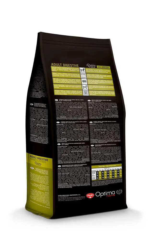 Miscota Optimanova Cibo Secco Adult Digestive Coniglio e Patata Fino Al -60%