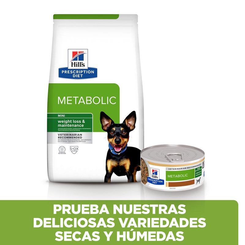 Miscota Hill's Cibo Secco Pd Canine Metabolic Mini Affare Del Giorno