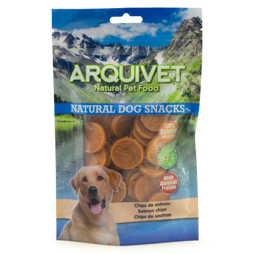 Miscota Arquivet Snack Naturale per Cani Chips di Salmone Saldi