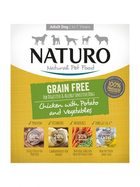 Miscota Naturo Grano libero di pollo e patate