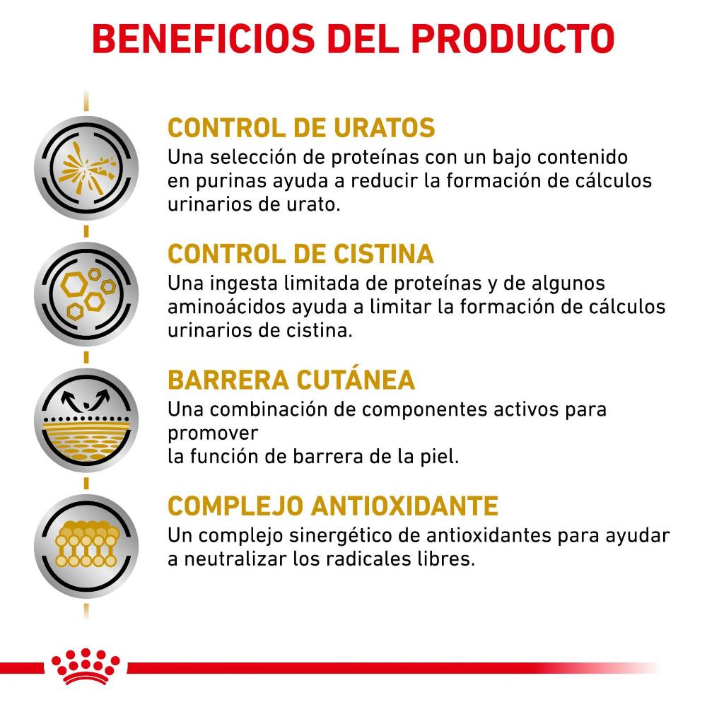 Miscota Royal Canin Cibo Secco per Cani Urinare U/C Low Purine Canine Negozio