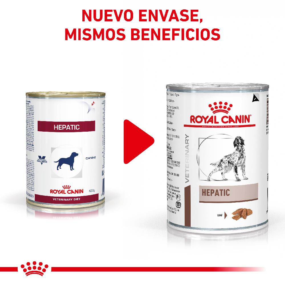 Miscota Royal Canin Cibo Umido per Cani Hepatic Lattina Esporta salva