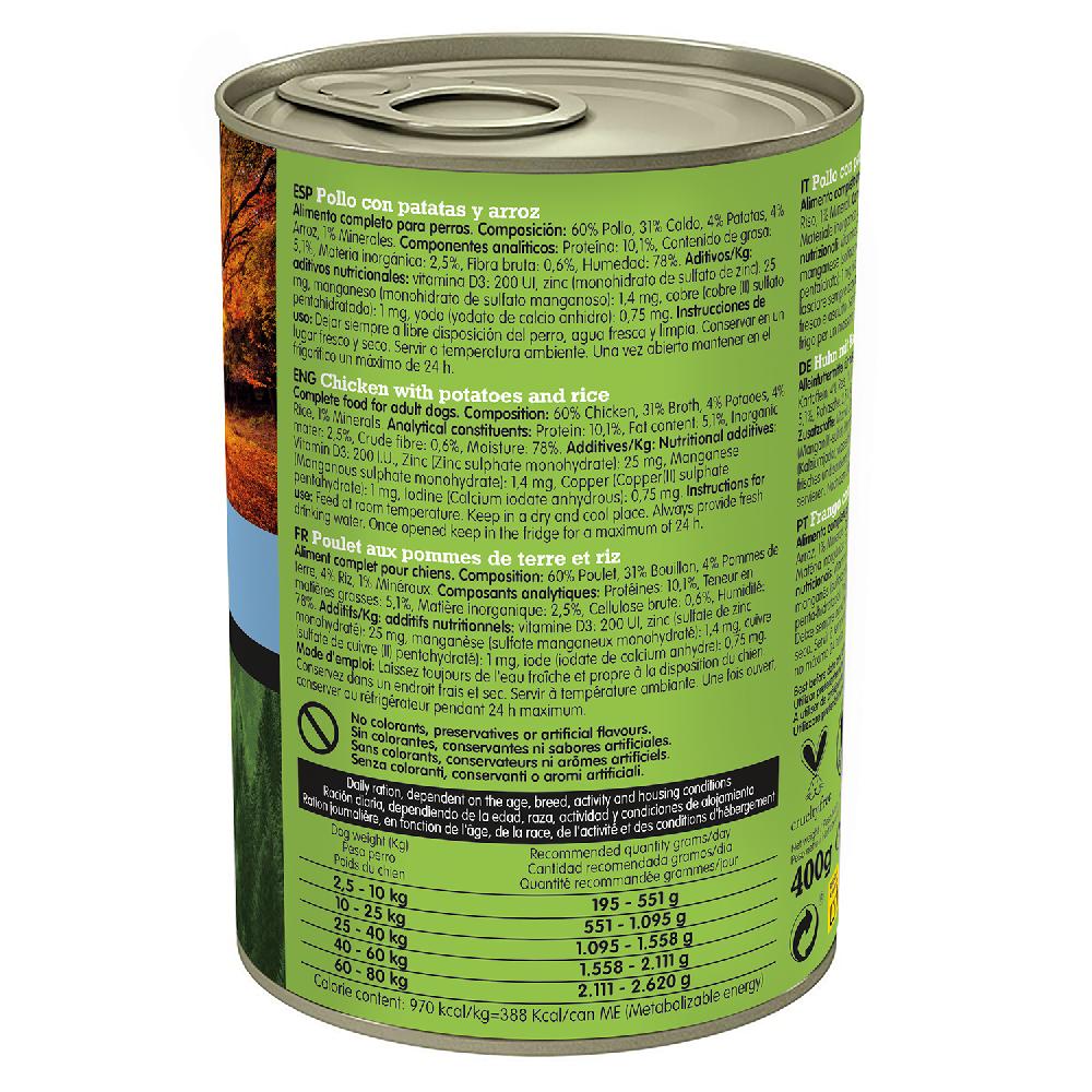 Miscota Arquivet Cibo umido per cani Senior & Light Chicken Soddisfazione Garantita
