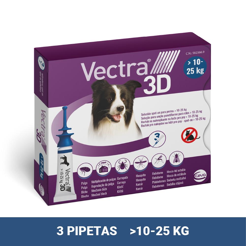 Miscota Vectra Pipette Sverminanti 3D per Cani da 10-25kg Offerta