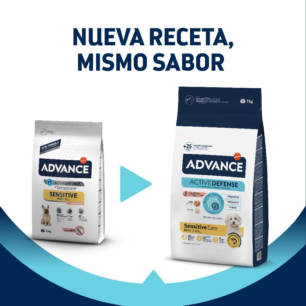 Miscota Advance Cibo Secco Mini Sensitive di Salmone e Riso In Vendita