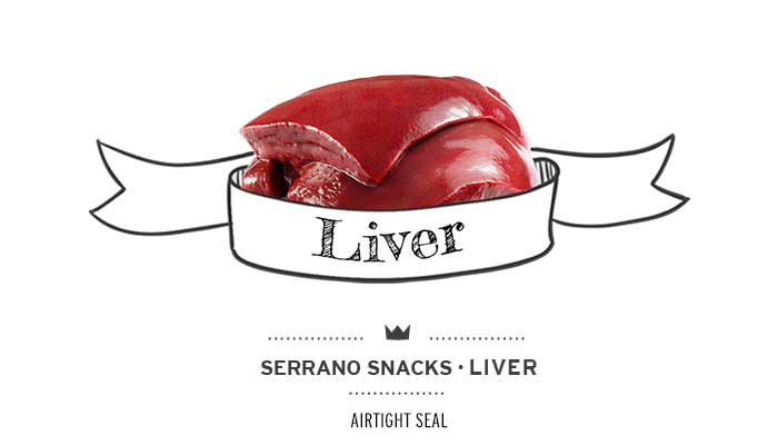 Miscota Mediterranean Natural Snack di fegato Serrano per cani Spedizione gratuita