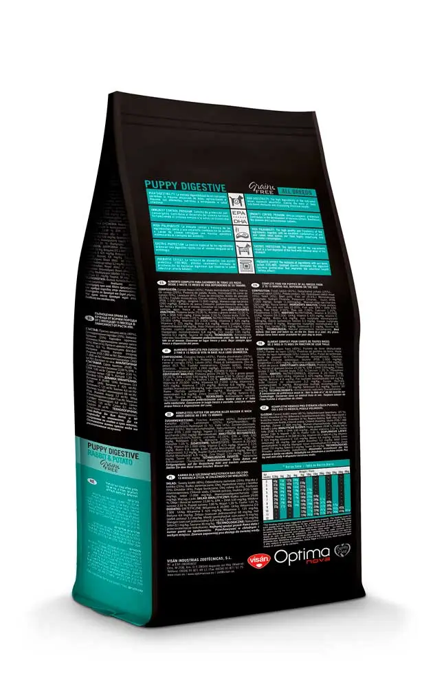 Miscota Optimanova Cibo Secco Puppe Digestive Coniglio e Patata Offerta esclusiva