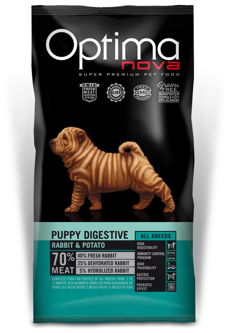 Miscota Optimanova Cibo Secco Puppe Digestive Coniglio e Patata Offerta esclusiva