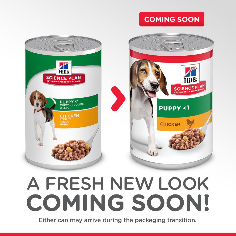 Miscota Hill's Science Plan Pasto umido Puppy con Pollo Vendita calda