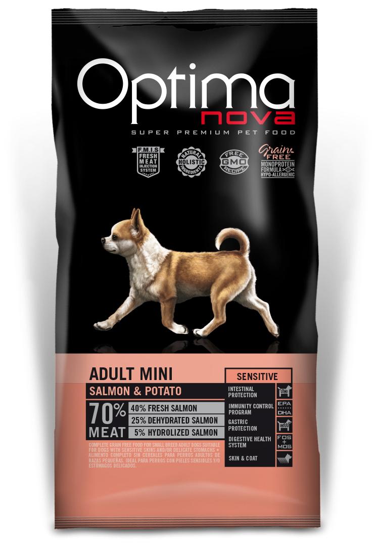 Miscota Optimanova Cibo Secco Adult Mini Salmone e Patata Grain Free Latest fashion