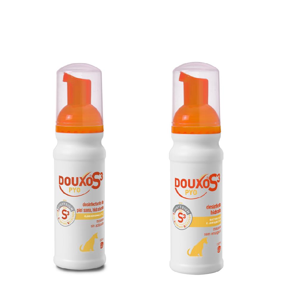 Miscota Douxo S3 Pyo Mousse Disinfettante e Idratante Pelle Sana per Cani e Gatti Sconti VIP