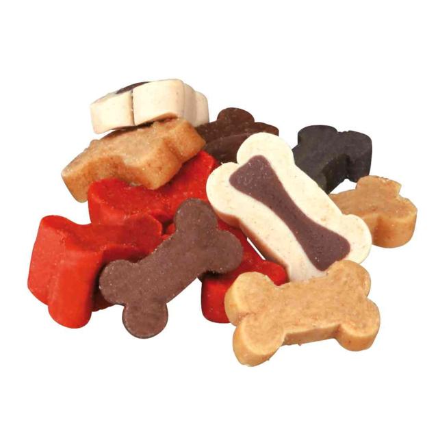Miscota Trixie Soft Snack Bony Mix di Vitello Agnello Salmone e Pollo per Cani Promozione temporanea