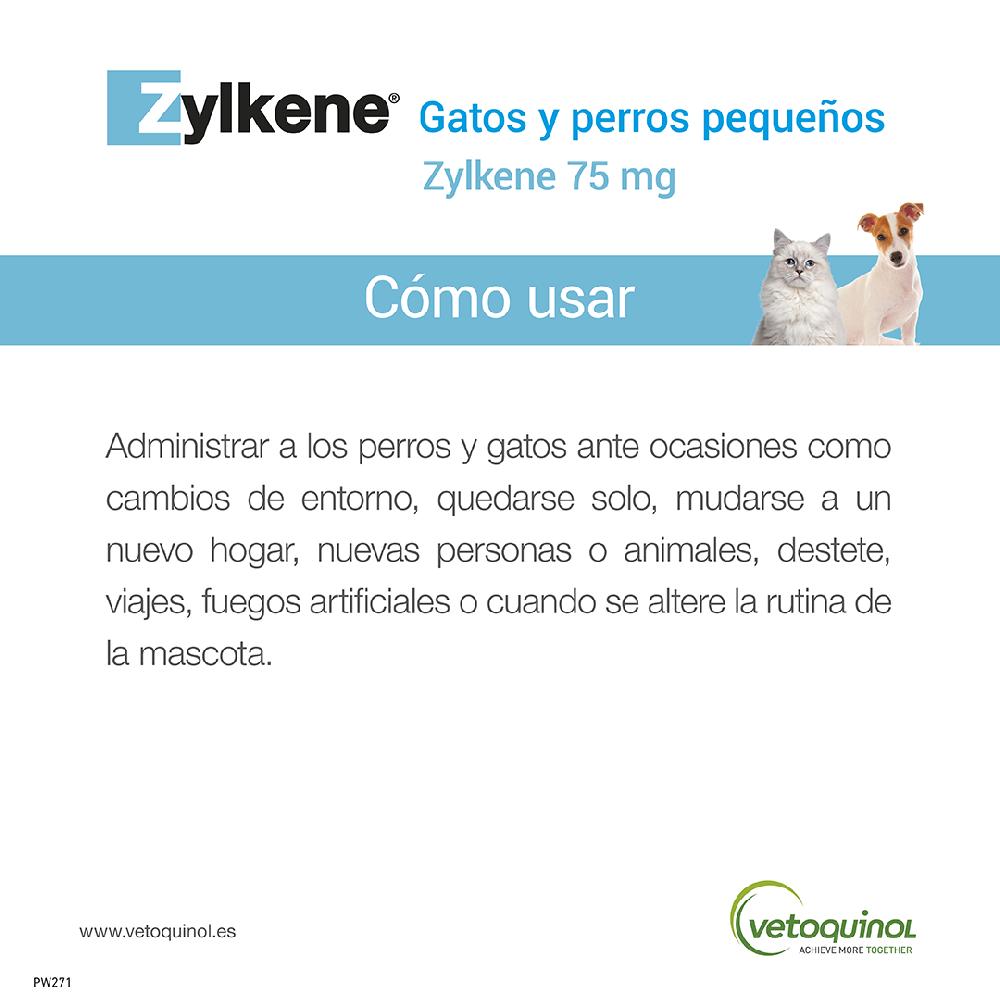 Miscota Vétoquinol Zylkène per Situazioni di Stress 30 Capsule In Linea