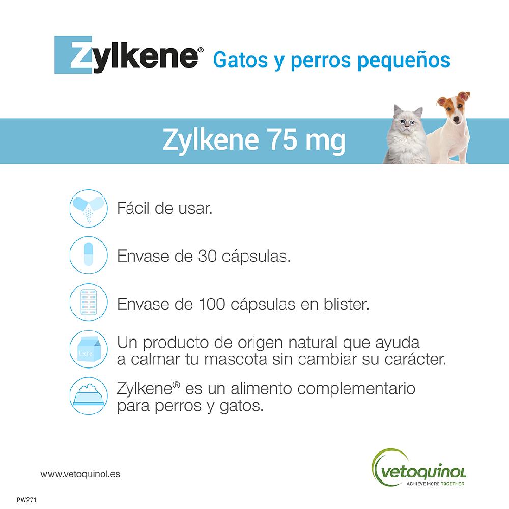 Miscota Vétoquinol Zylkène per Situazioni di Stress 30 Capsule In Linea