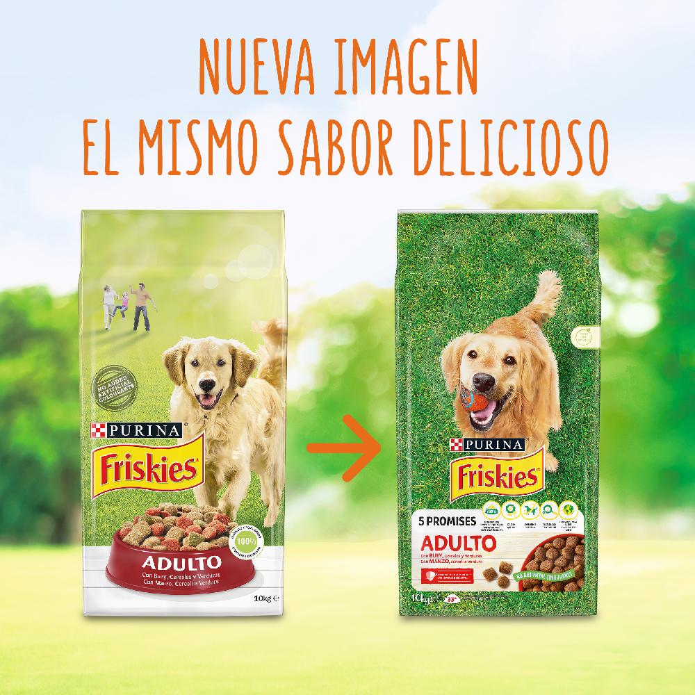 Miscota Purina Friskies Cibo Secco per Cani Adult di Carne e Ortaggi Sconto