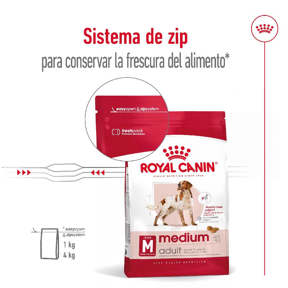 Miscota Royal Canin Medium Adult Cibo per cani adulti di razza media Prezzo di fabbrica
