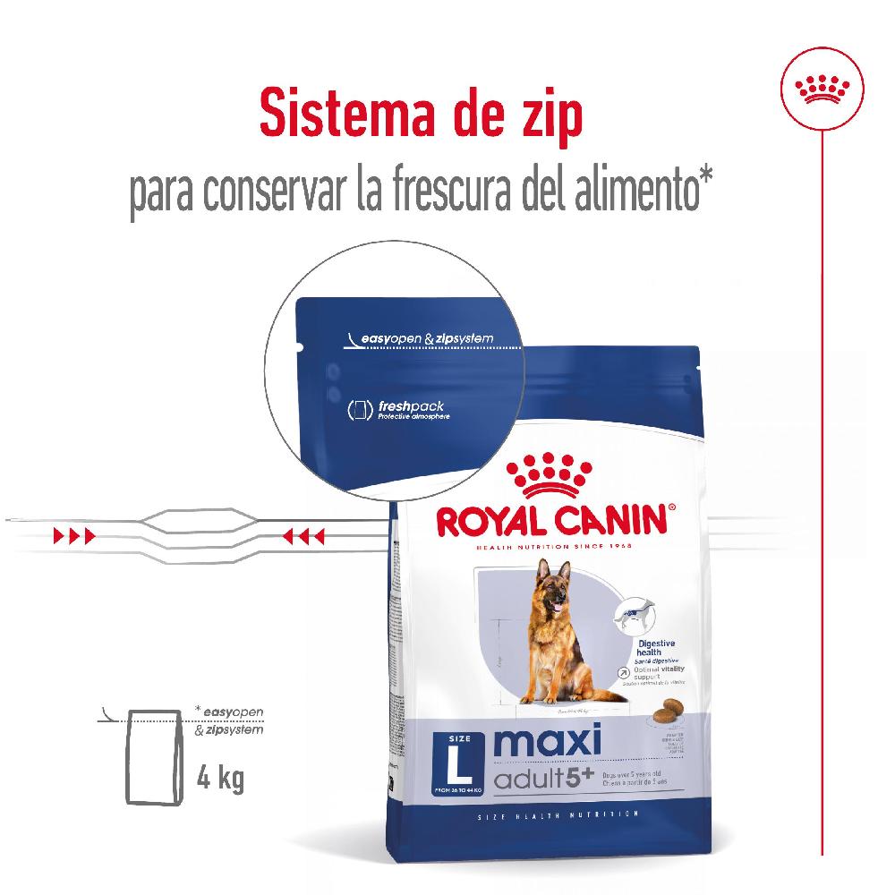 Miscota Royal Canin Cibo Secco per Cani Maxi Adult +5 Offerta natalizia