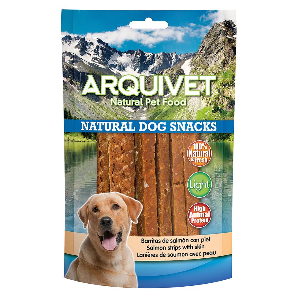 Miscota Arquivet Snack naturale per cani Barrette di salmone con la pelle Smaltimento dello stoccaggio